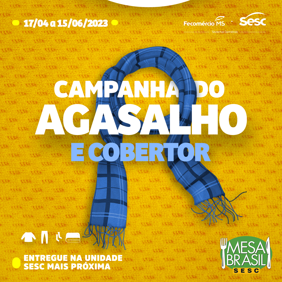 Campanha Do Agasalho Sesc Ms Sesc